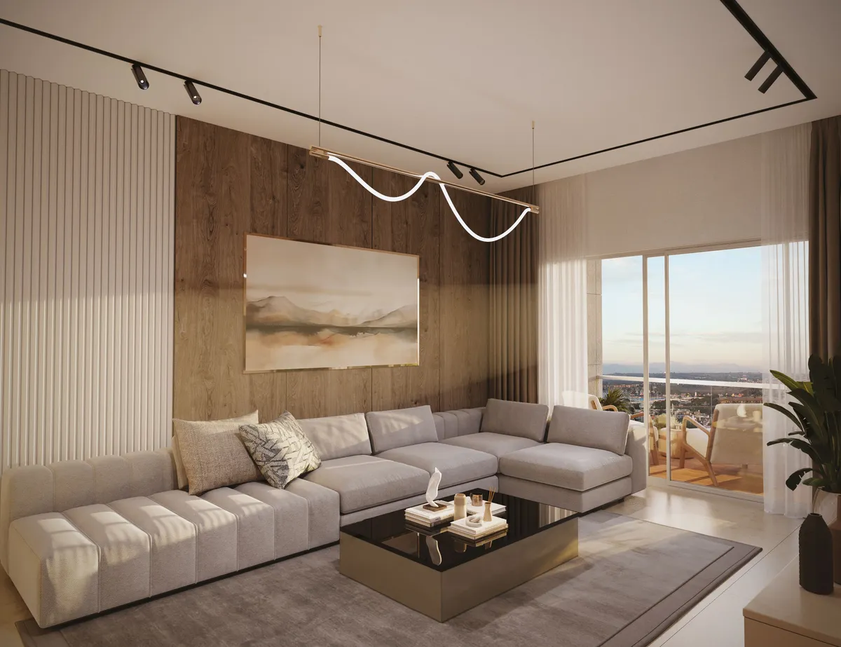 Large living room at Hallmark Altus