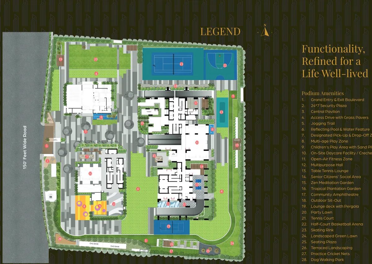 Master plan of Hallmark Altus